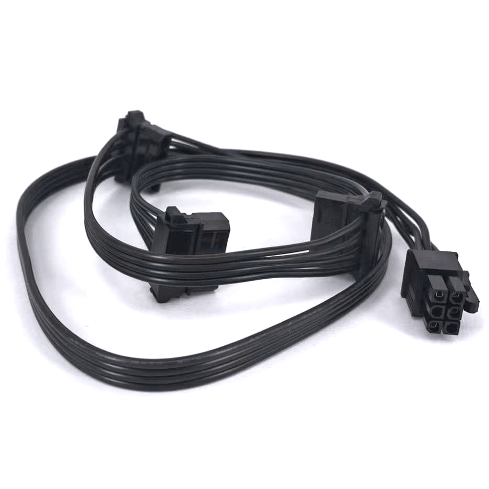 6PIN PCIE TO 3*SATA Molex IDE  - Sfx Modular Power Supply 850W Gold recension och pris