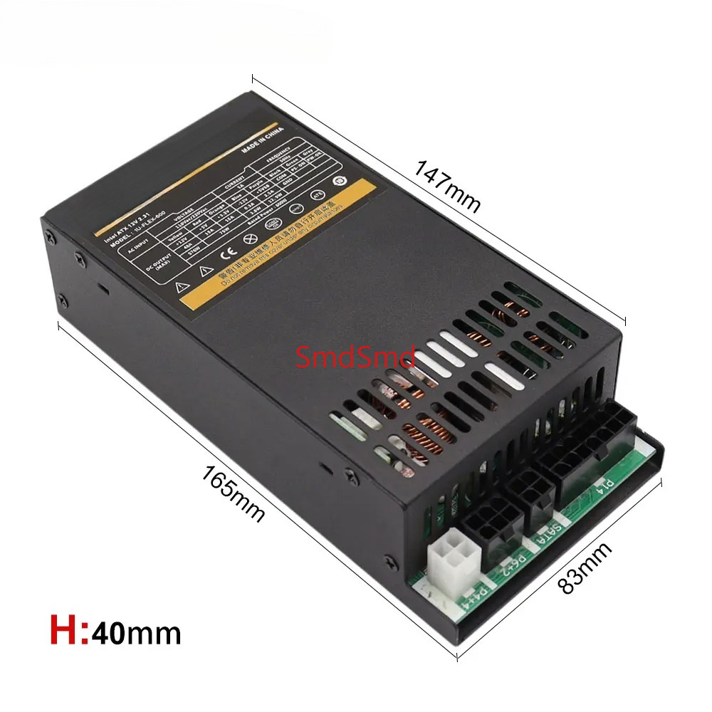 Flex 600W Modular Power Supply - Flex Atx Power Supply 600W 1U recension och pris